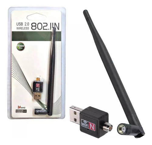 Adaptador Receptor Wifi 1200mbps Pc Netbook Notebook Windows