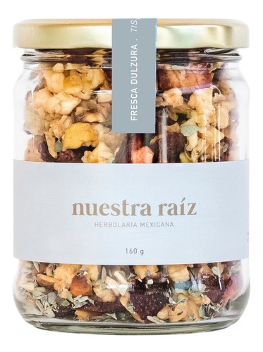 Tisana Fresca Dulzura Nuestra Raíz 160g Té Infusión Gourmet