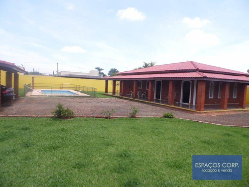 Belíssima Chácara À Venda, Em Condomínio Fechado, Totalmente Mobiliada, Condomínio Vitassay, Boituva. - Ch0014