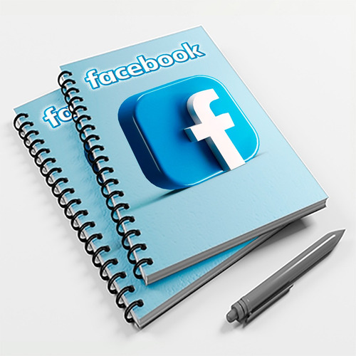 Caderno Universitário 96 Fls Rede Social Facebook
