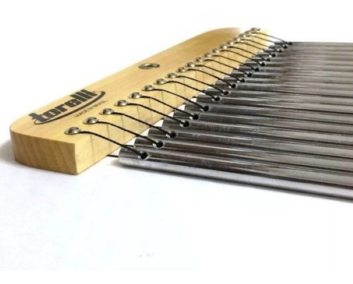 Carrilhão 18 Barras De Alumínio Natural Torelli Ta308 Nf-e