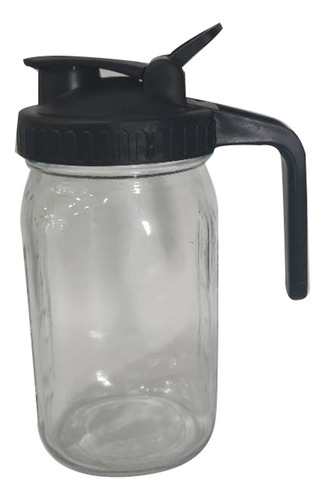 Bote De 32 Oz Con Tapa For Verter, Jarra De Vidrio Con Tapa
