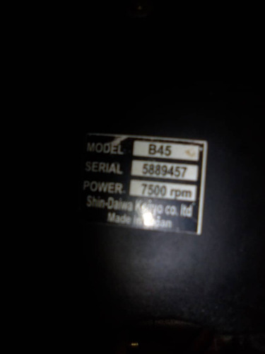 Imagen 3 de 3 de Desmalesadora Shindaiwa B45 Profecional
