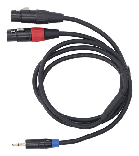 Cable Divisor Xlr A 3,5 Mm En Y De 2 M, Doble Hembra, Estére