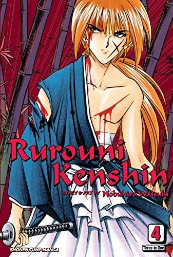 Rurouni Kenshin, Vol. 4, Vizbig Edition (rurouni Kenshin Vi, De Watsuki, Nobuhiro. Editorial Viz Media Llc, Tapa Blanda En Inglés, 2008