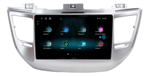 Multimidia Aikon Fóton G3 Tucson 17 A 22 8+256gb Octa 2k 9p