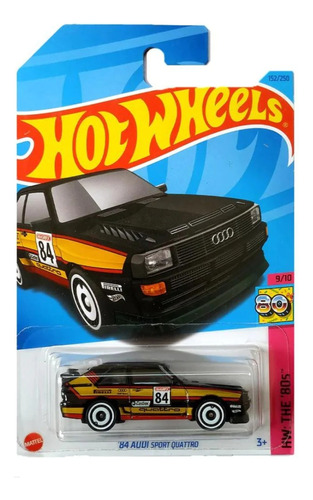 Hot Wheels 84 Audi Sport Quattro #152/250