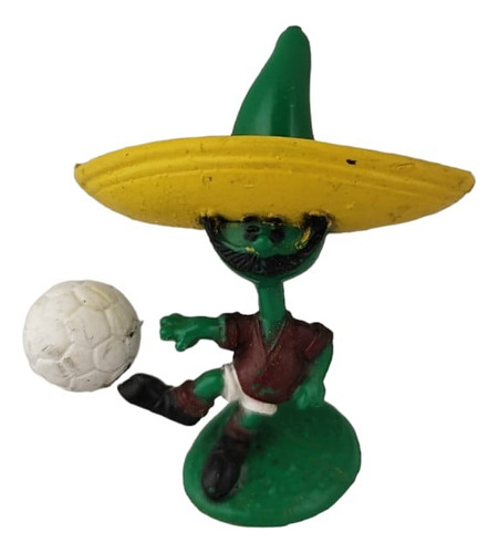 Figura Mascota Pique Futbol Mexico 86 Vintage