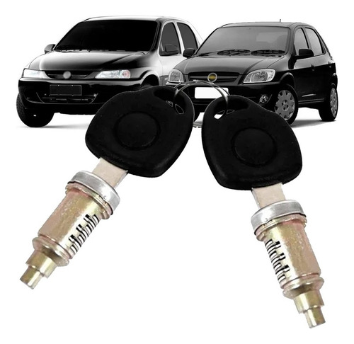 Par Cilindro Miolo Chave Porta Gm Celta 2000 A 2015 2016