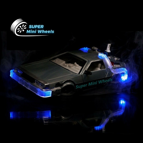 Volver Al Futuro Delorean Time Machine Luz Part Ii 1:24 Jada
