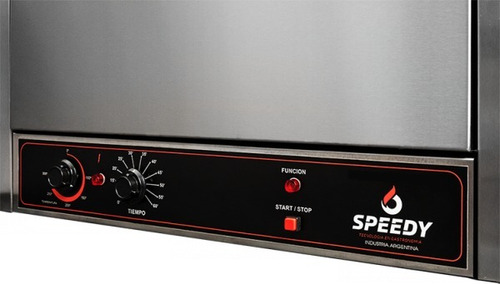 Horno Eléctrico Estático Termostato 4 Guias 60x40cm Speedy