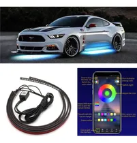 Comprar New 4 Piezas Rgb Tiras De Luz Led For Chasis Auto \u002Fcamioneta