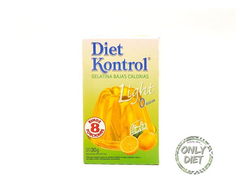 Gelatina Diet Kontrol Pack X6 Limon X30g