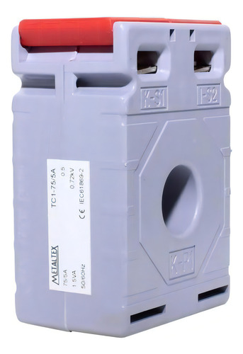 Transformador De Corrente 50/5a Tc1 - Metaltex