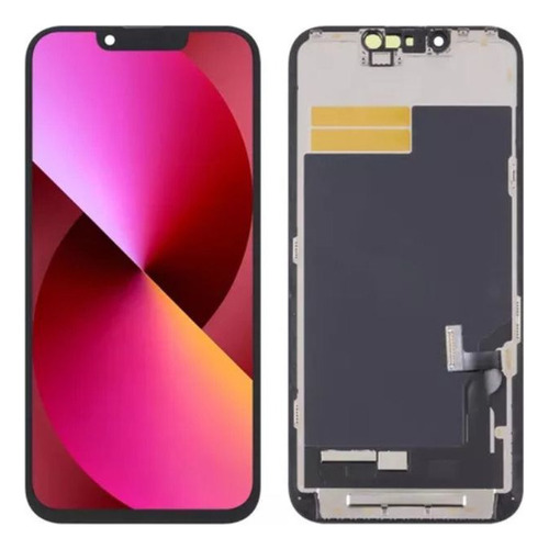 Sjpm Tela Frontal Compatível Para iPhone 13 Pro A2636 Troca