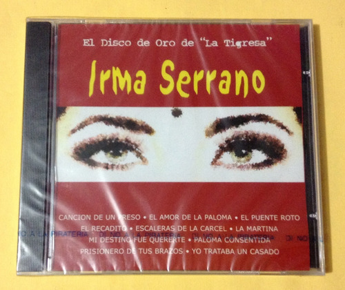 Irma Serrano - El Disco De Oro De La Tigresa - Cd 
