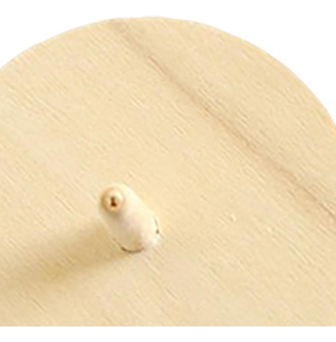 30 Piezas De Madera Sin Terminar Top, Kids Gyro Toys,