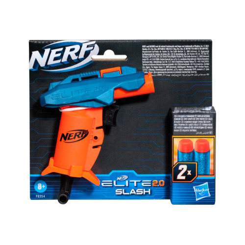 Pistola Nerf Elite 2.0 Slash Con 2 Dardos Universo Binario