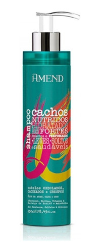 Amend Cachos Nutridos Hidratados Shampoo 250ml