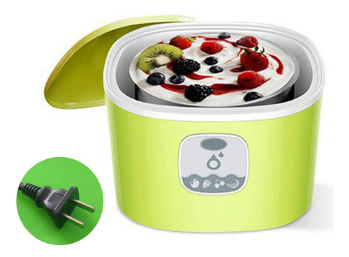 Máquina De Yogur Multifuncional Eléctrica De 1 Litro, Automá