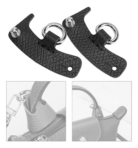 3 Correa Para Bolso, Anillos En D, Correa Para Bolso, Negro