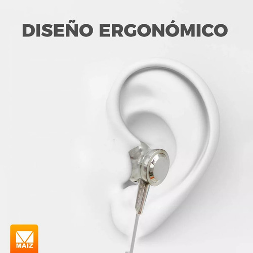 Audífonos Alámbricos Manos Libres Micrófono In Ear