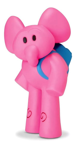 Boneco Elly De Vinil Original Coleção Pocoyo Selo Inmetro