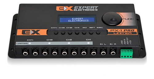 Imagem 4 de 6 de Crossover Expert Px-1 Pro Limiter Processador Digital