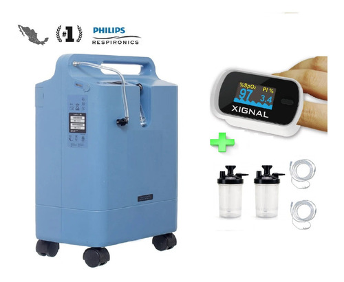 Imagen 1 de 7 de Concentrador De Oxígeno 5lts Philips Respironics + Oximetro
