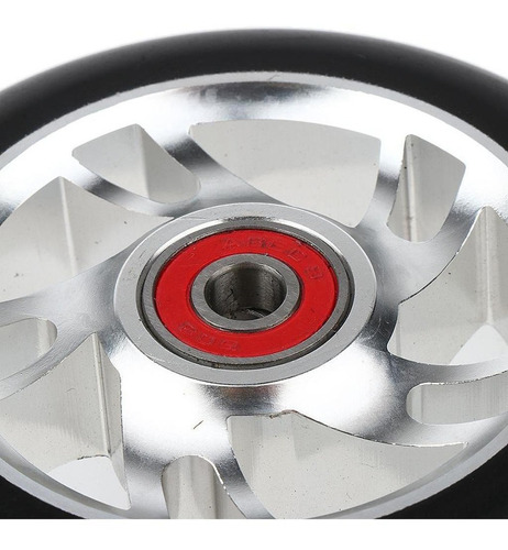 Rueda De Scooter Con Rodamientos Blanco