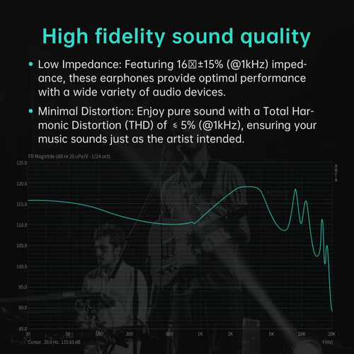 Fones Intra-auriculares Com Cabo Hi-fi Artti R6 Som Puro