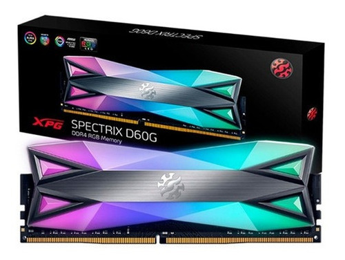 Memoria Ram Xpg Spectrix D60g Ddr4 3200mhz 16gb Non-ecc /vc