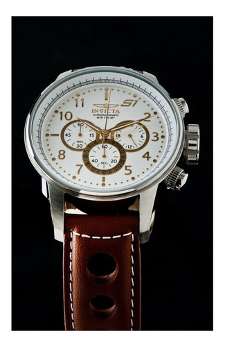 Reloj Invicta 16010 Marrón Hombre Color de la correa Plateado