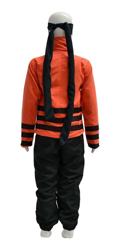 Imagem 5 de 6 de Fantasia Naruto Hokage Capa Cosplay Infantil