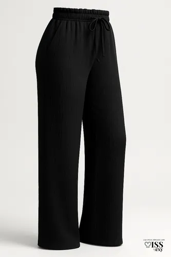 Calça Feminina Alfaiataria Wide Leg Social Elegante 8 Cores