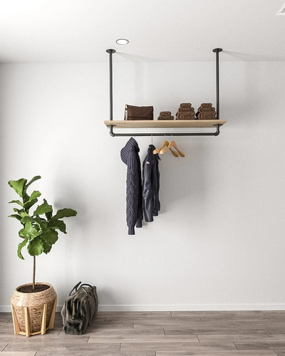 Rack Para Ropa Estilo Industrial