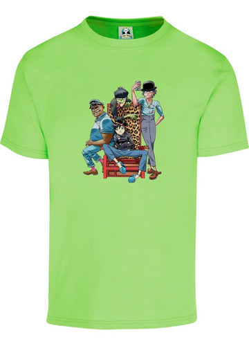 Playera Gorillaz Humanz Mod. 0016 12 Colores Ld