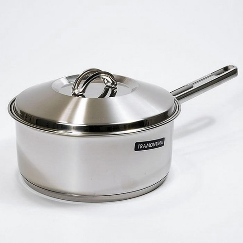 Cacerola Olla C/ Mango Tramontina 20 Cm Triple Fondo Acero