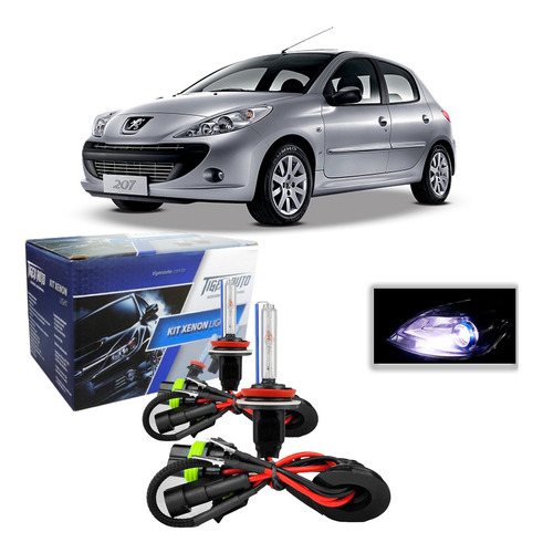 Kit Xenon Peugeot 207 2008 A 2014 Farol Baixo H7