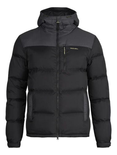 Parka Haka Honu Hombre Campo Base Negro