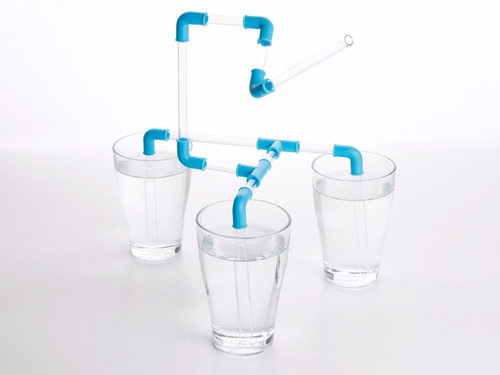 Popotes Armables Crea Curvas Dobla Toma En 3 Vasos Y Mas