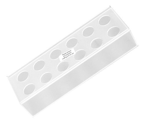 Jarrón Acrílico Moderno Con Flores Largas Rectangulares Tran