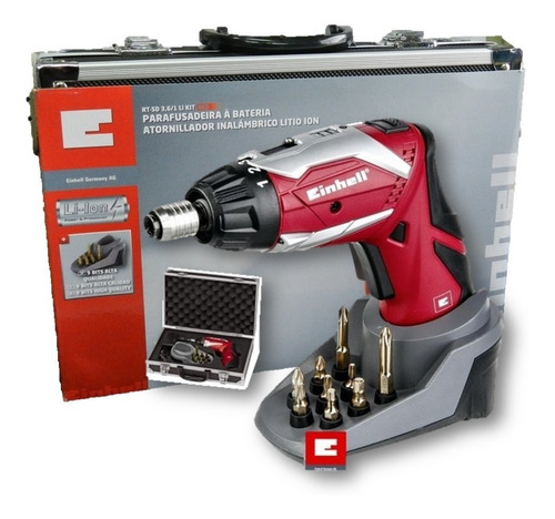 Imagen 4 de 4 de Atornillador Inalambrico Einhell Rt-sd 3,6 Li Kit