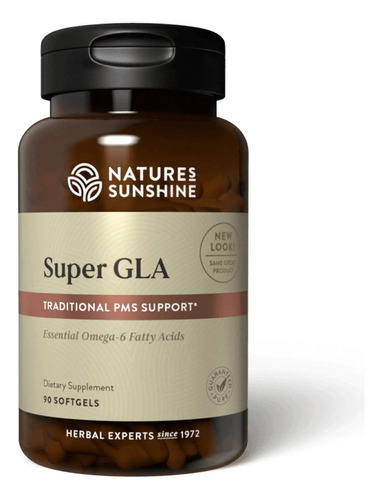 Nature's Sunshine Super GLA Aceite de onagra. 90 cápsulas sin sabor 185g.