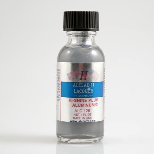 Alclad Ii Laca Pintura Hi-shine Plus Aluminio 1 Oz # 126