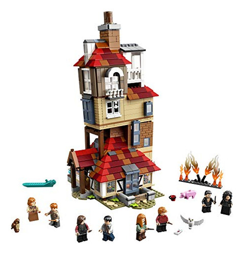Kit De Construcción Lego Harry Potter Attack On The Burrow 7