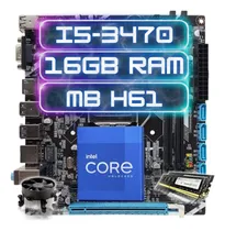 Comprar Kit Upgrade Intel Core I5-3470 16gb Ddr3 Placa Mãe H61