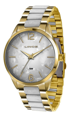 Relógio Lince Feminino Dourado - Lrt4382l B2bk