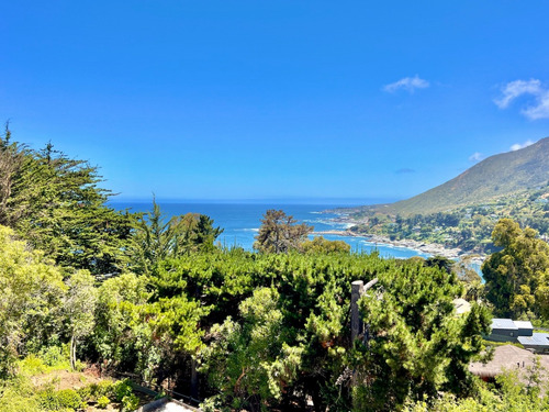 Estupenda Casa Muy Bien Pensada En Zapallar, Vista Hermosa