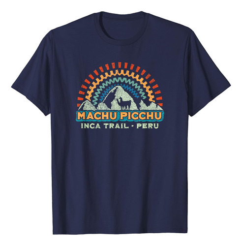 Llama Retro Machu Picchu | Cuzco Perú | Camiseta Vintage Cam